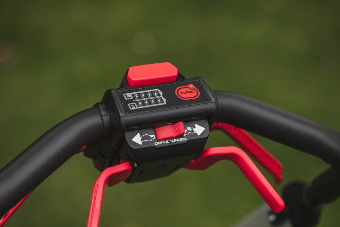 Tondeuse 48V / 46cm avec batterie 4Ah + chargeur double