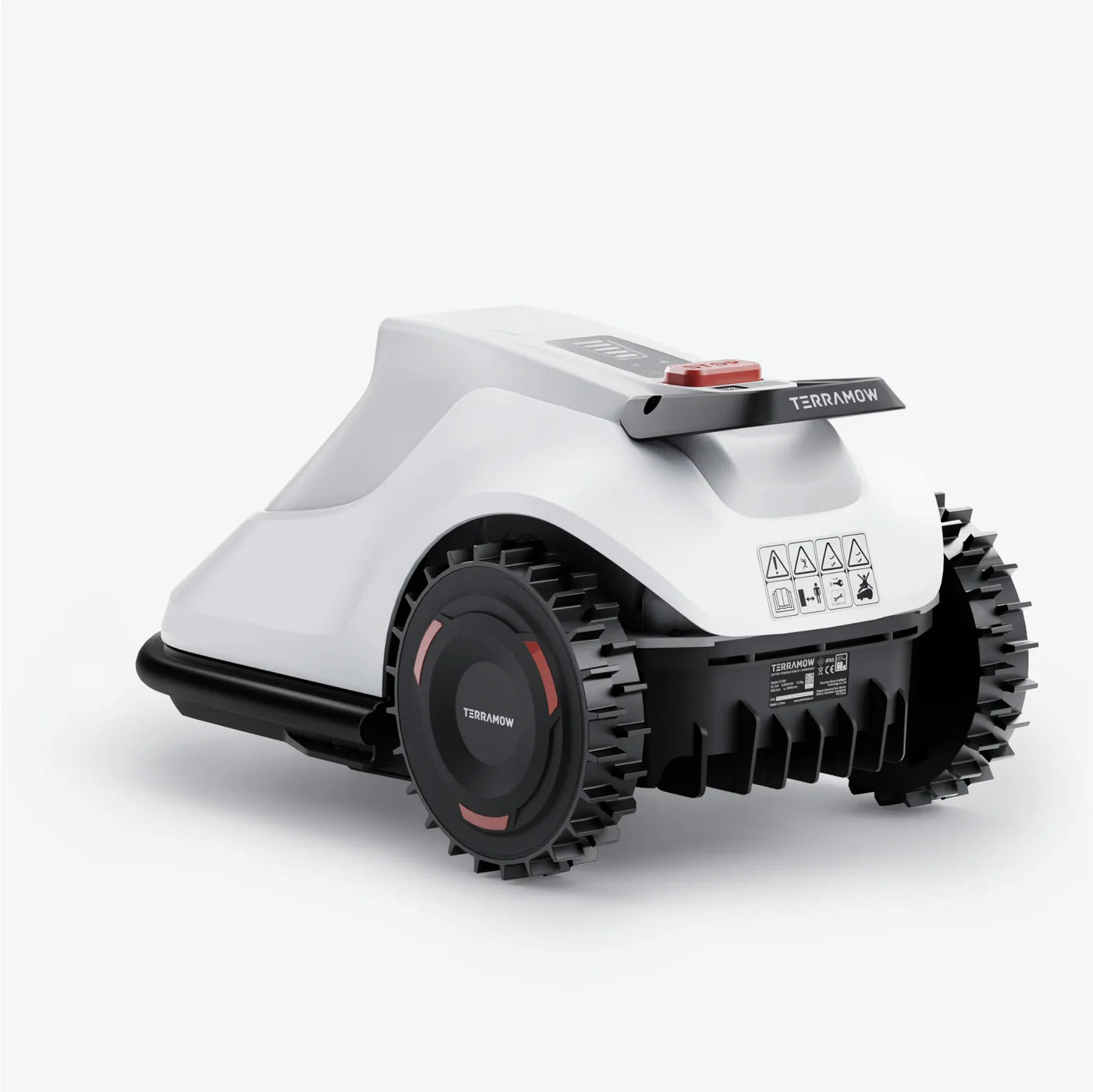 TERRAMOW Robot tondeuse S1200 - 100% IA - Automapping - Garage inclus