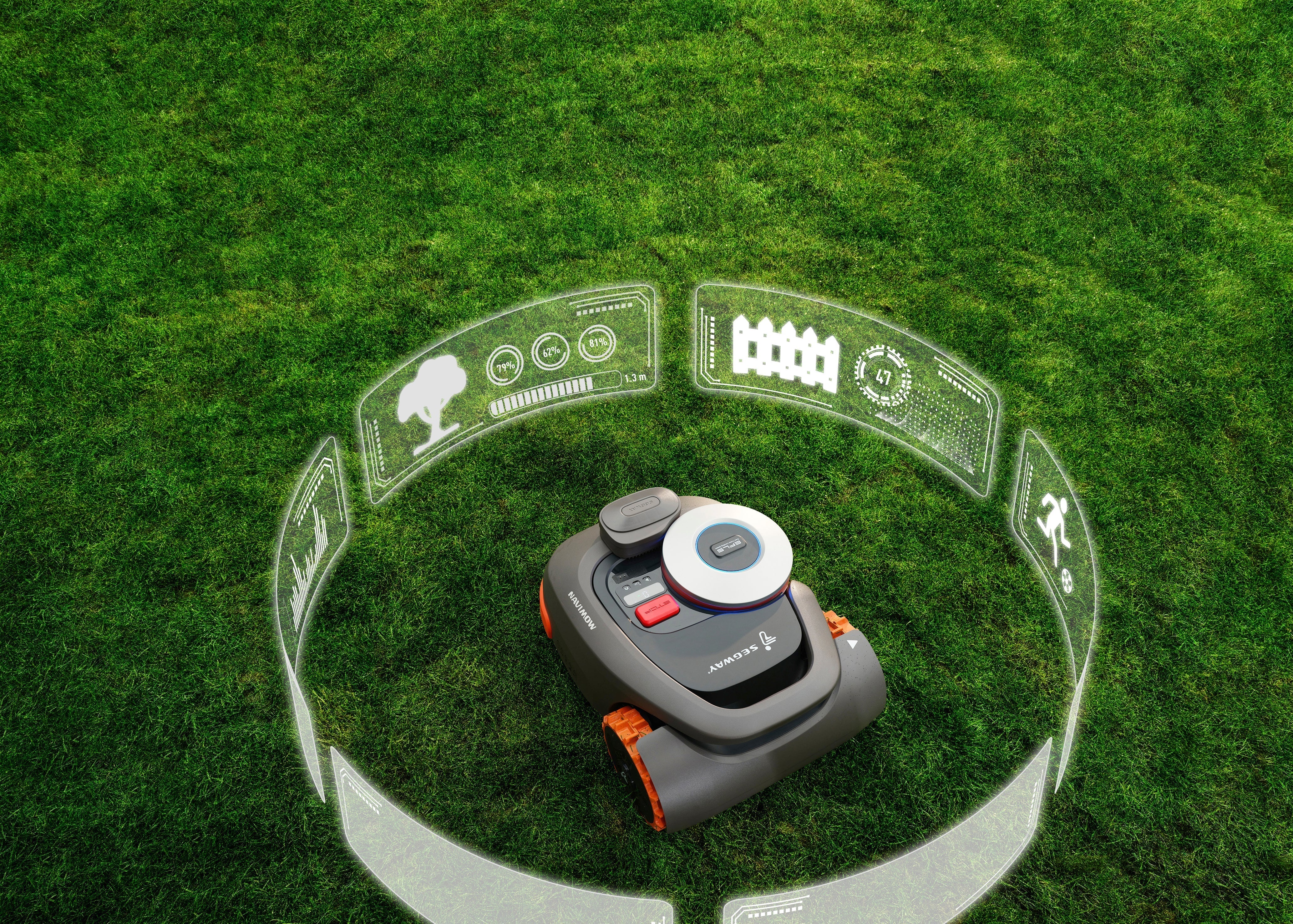 SEGWAY Robot tondeuse Navimow H3000E - jusqu'à 3000m²