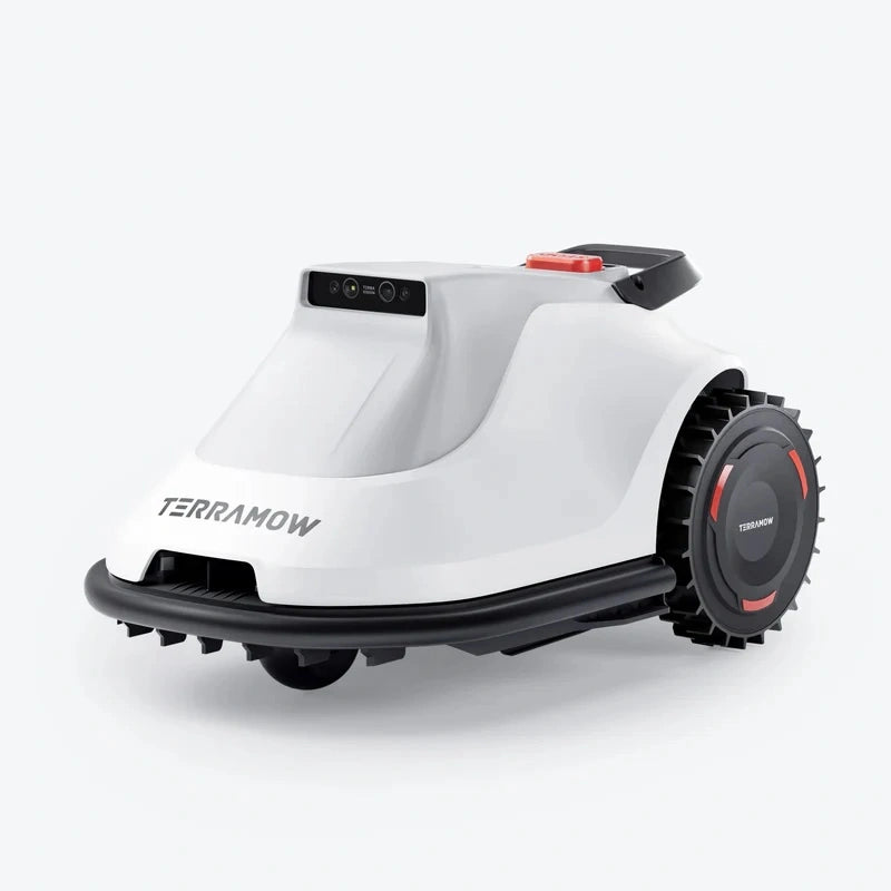 TERRAMOW Robot tondeuse S1200 - 100% IA - Automapping - Garage inclus
